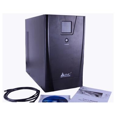 Источник бесперебойного питания SVC SL-3KS-LCD 3000VA (SL-3KS-LCD) фото №3