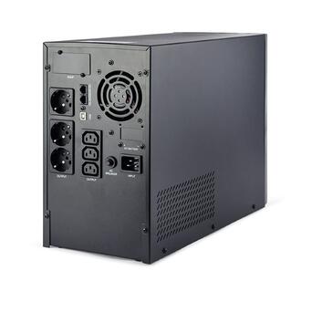ДБЖ EnerGenie EG-UPS-PS3000-02 3000VA, Line Int., AVR, 3xIEC 3xSchuko, метал фото №2