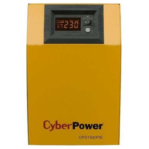 ДБЖ CyberPower CPS1500PIE, 1500VA, з правильною синусоїдою 24V, під зовнішній АКБ фото №2