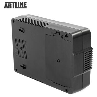 ДБЖ (UPS) лінійно - інтерактивний Artline AIO 650, 650VA/360W, LED, 6 x Schuko (ALAIO650) фото №6