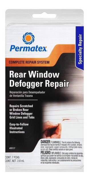 Набір для ремонту обігріву заднього скла Permatex® Complete Rear Window Defogger Repair Kit фото №3