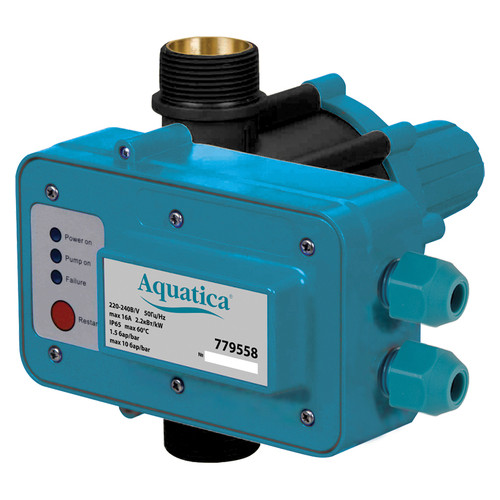 Контролер тиску Aquatica 2.2 кВт 1.25 електронний (779558) фото №2