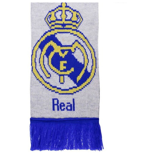 Шарф для вболівальника FDSO Real Madrid FC зимовий SP-Sport FB-6028 Біло-синій (57508534) фото №3