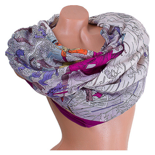 Жіночий шарф бавовняний Eterno ES0908-1-3 фото №1