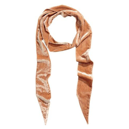 Вузький довгий шарф з велюру H&M 7,5x220 см фото №1