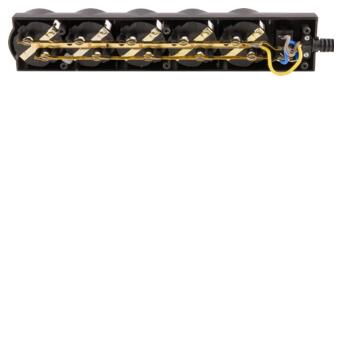Фільтр мережевий LogicPower 5 розеток 3м LP-X5 Premium Black (LP9584) фото №5