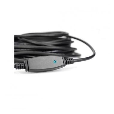 Подовжувач DIGITUS USB 3.0 Active Cable A/M-A/F 15м black (DA-73106) фото №3