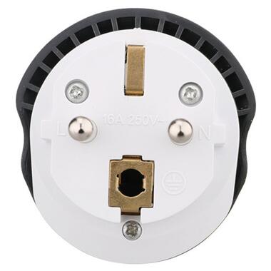 Перехідник мережевий ProZone AC9605 Compact US/UK/AU to EU Plug Gray фото №3