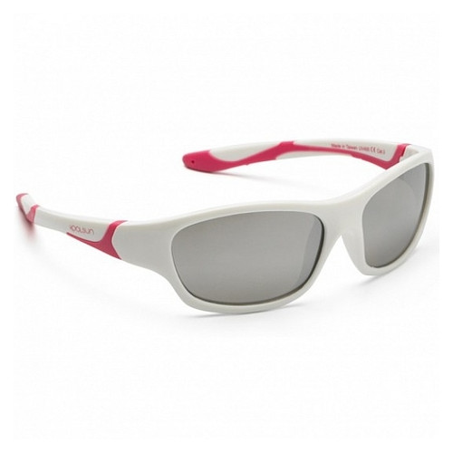 Дитячі сонцезахисні окуляри Koolsun Sport 3 White/Pink (KS-SPWHCA003) фото №2