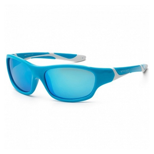 Дитячі сонцезахисні окуляри Koolsun Sport 3 Turquoise/Pink (KS-SPBLSH003) фото №1