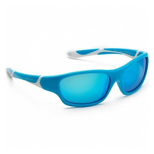 Дитячі сонцезахисні окуляри Koolsun Sport 3 Turquoise/Pink (KS-SPBLSH003) фото №2