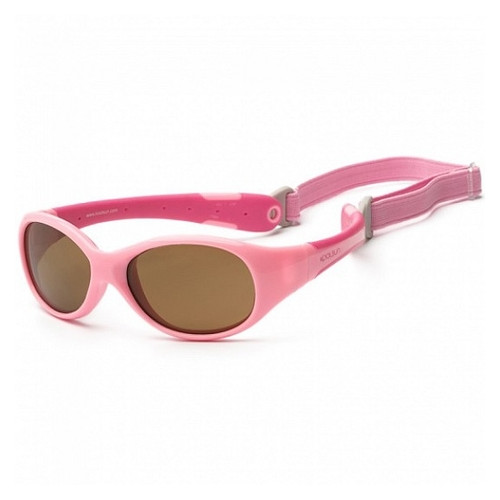 Дитячі сонцезахисні окуляри Koolsun Flex 3 Pink (KS-FLPS003) фото №1