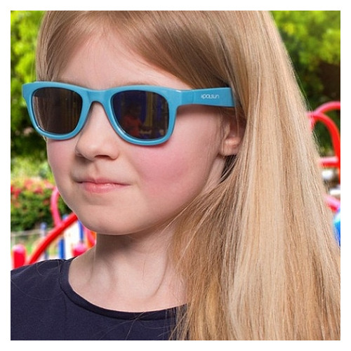 Дитячі сонцезахисні окуляри Koolsun Wave 3 Blue (KS-WACB003) фото №5