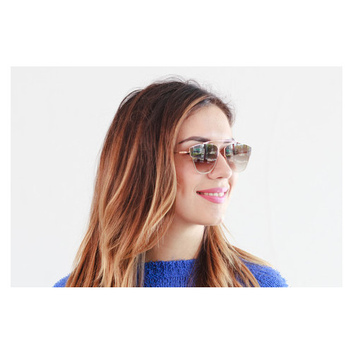 Сонцезахисні окуляри Glasses Dior-Techno-brown фото №4