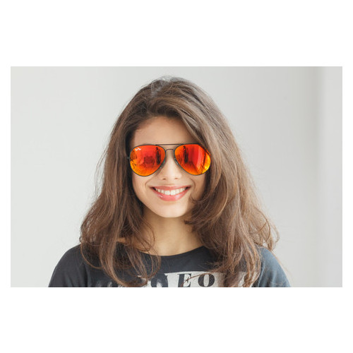 Сонцезахисні окуляри Glasses Ray Ban 3026D-orange-bl фото №5