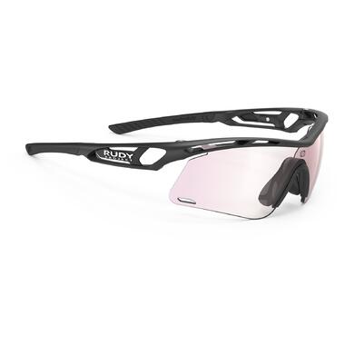 Спортивні фотохромні окуляри Rudy Project TRALYX+ SLIM Black Matte 2 Laser Red фото №1