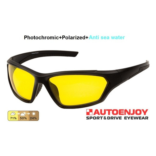 Сонцезахисні окуляри для яхтингу Autoenjoy Profi-photochromic FSF02 Y asw фото №1