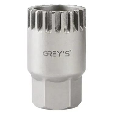 Зйомник каретки Greys під квадрат та шліци (під ключ 24мм або квадрат 1/2) (GR60200) фото №1
