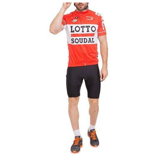 Велоформа короткий рукав Lotto MS-6818 3XL Червоно-чорний (60429255) фото №2