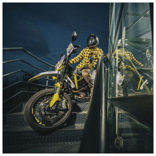 Мотоциклетна сорочка W-TEC Terchis - розмір S/жовтий (20957-S-1) фото №6