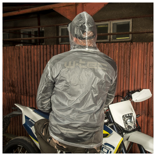 Накидка від дощу для мотоциклістів W-TEC Lighty - розмір M (17375-M) фото №4