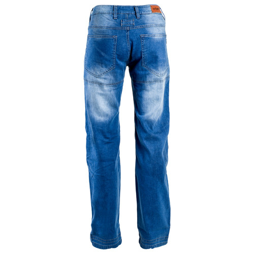 Чоловічі мото джинси W-TEC Davosh - синій/S (14816-S) фото №4