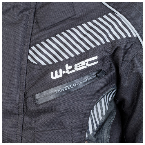 Чоловіча мото-куртка W-TEC Kamicer NF-2100 - чорно-сірий / 4XL (15133-2-4XL) фото №8