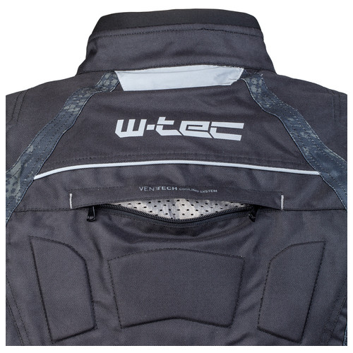 Чоловіча мото-куртка W-TEC Kamicer NF-2100 - чорно-сірий / 4XL (15133-2-4XL) фото №12