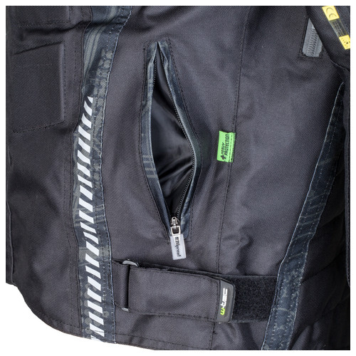 Чоловіча мото-куртка W-TEC Kamicer NF-2100 - чорно-сірий / 4XL (15133-2-4XL) фото №11