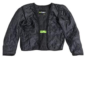 Чоловіча мото-куртка W-TEC Burdys Evo - розмір L, чорно-сіро-зелена (21360-L-1) фото №3