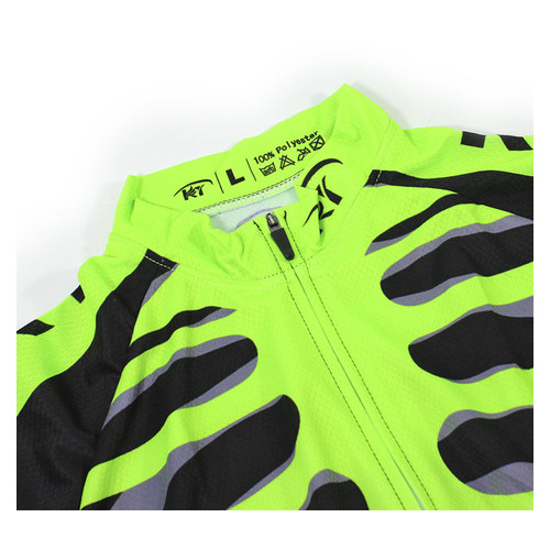 Вело костюм для чоловіків KIDITO KM-CT-18 3XL Skeleton Зелений фото №3