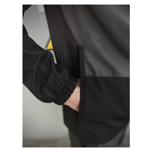 Мужской костюм серо-черный Intruder Softshell Light Куртка мужская серая, штаны синие черные фото №10