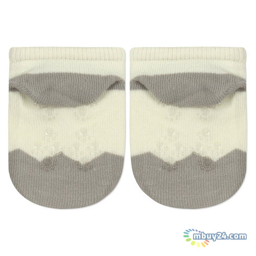 Дитячі антиковзкі шкарпетки Berni Цветок (2-4 года) Серый (43730) фото №2