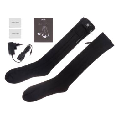 Шкарпетки з підігрівом 2E Race Plus Black високі розмір XL (2E-HSRCPXL-BK) фото №4