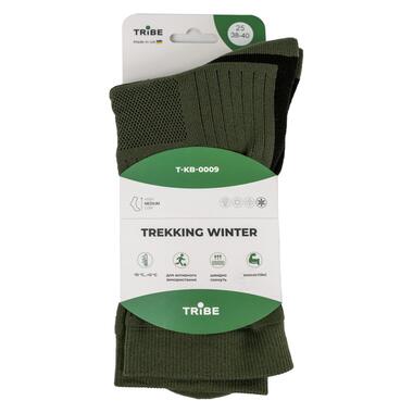 Шкарпетки Tribe Trekking Winter T-KB-0009-olive, 44-46 (T-KB-0009-olive-38-40) фото №8