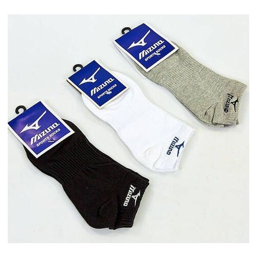 Шкарпетки спортивні укорочені Mizuno BC-6942 40-44 Білий (06429146) фото №9