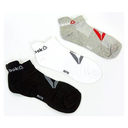 Шкарпетки спортивные укороченные Reebok BC-6946 40-44 Белый (06429145) фото №2