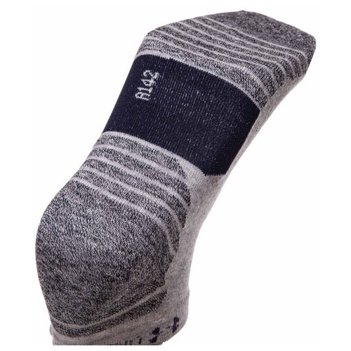 Шкарпетки спортивні укорочені UAR BC-3932 40-44 Сірий (06429331) фото №5