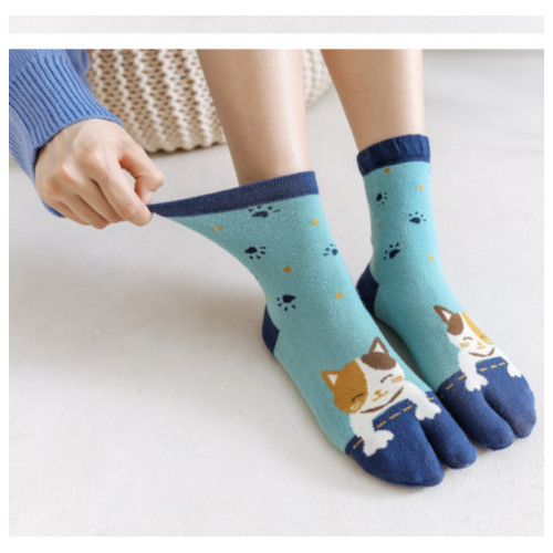 Шкарпетки з двома пальцями Лапки Котилія Kiki Sox 36-40 фото №2