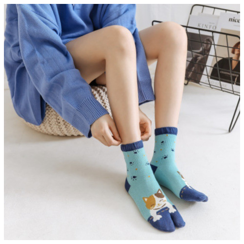 Шкарпетки з двома пальцями Лапки Котилія Kiki Sox 36-40 фото №5