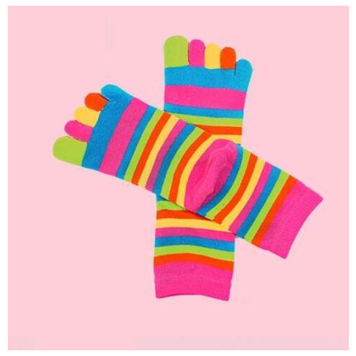 Шкарпетки з пальцями Дабл Фанні VERIDICAL 36-40 рожевий фото №3