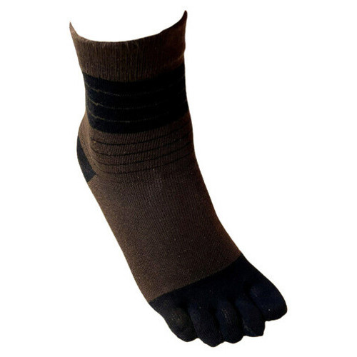 Шкарпетки з пальцями Каштан VERIDICAL 39-44 коричневий вугор фото №5