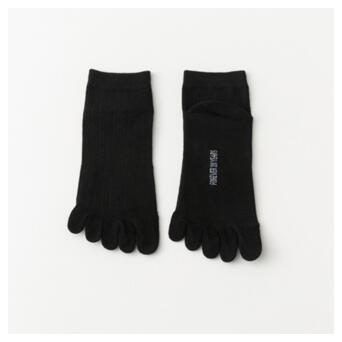 Низькі шкарпетки з окремими пальцями чоловічі тонкі BRHUIXUE 39-42 чорний фото №3