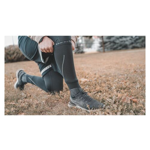 Водонепроникні шкарпетки Dexshell Compression Mudder socks XL DS635GRYXL фото №6