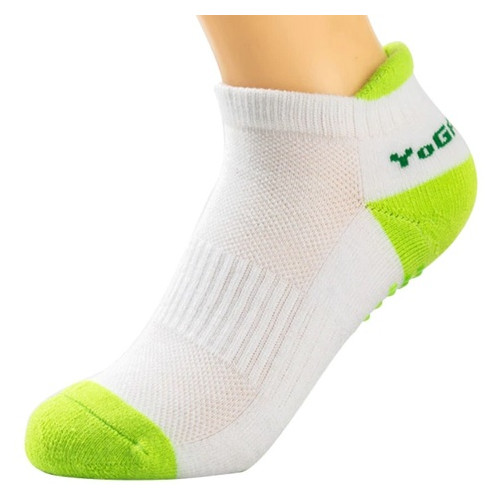 Шкарпетки для йоги Doolland 35-40 Салатово-білий (197-2019) фото №1
