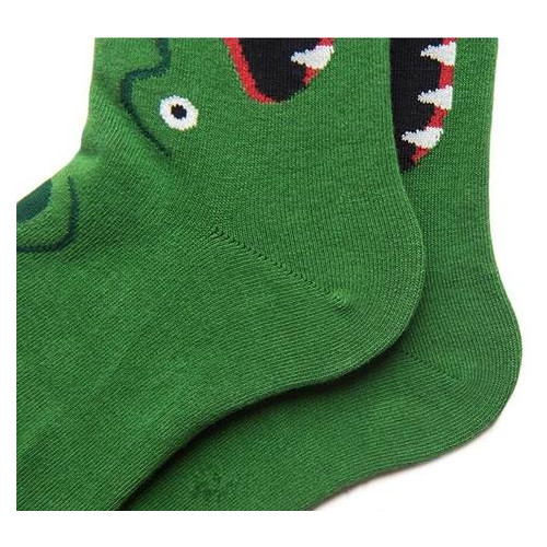 Шкарпетки Крокодил 36-42 Темно-зеленый с черным (204-2019) фото №4