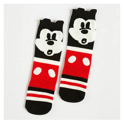 Шкарпетки Микки Маус 15-19 Черный с принтом (208-2019) фото №1
