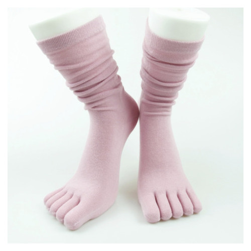 Шкарпетки LifeFLUX з пальцями Веселка Faitolagi 37-40 Рожевий (1712-2019) фото №1