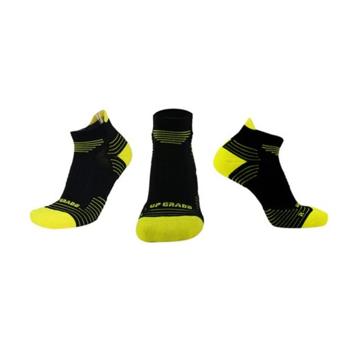 Шкарпетки спортивные Up Grade UG 40-45 Черный с желтым (199-2019) фото №4