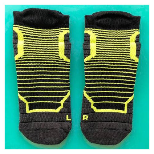 Шкарпетки спортивные Up Grade UG 40-45 Черный с желтым (200-2019) фото №7